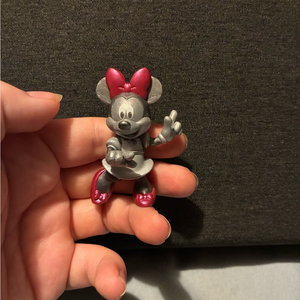 Minnie Mouse Figurine with Pink Accents